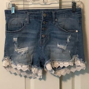 Super Stretch High Rise Shorts; mossimo;Size: 2/26